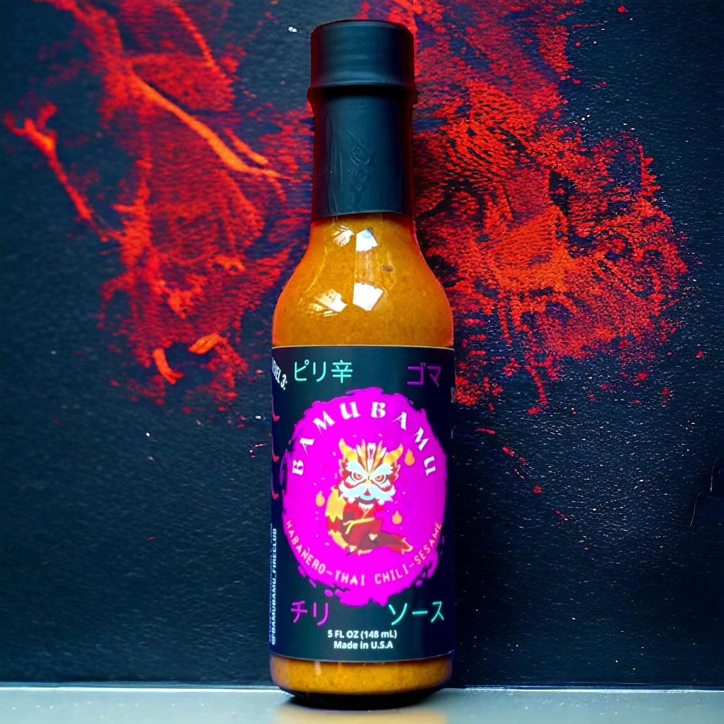 BamuBamu Signature Sauce Habanero - Thai Chili - Sesame