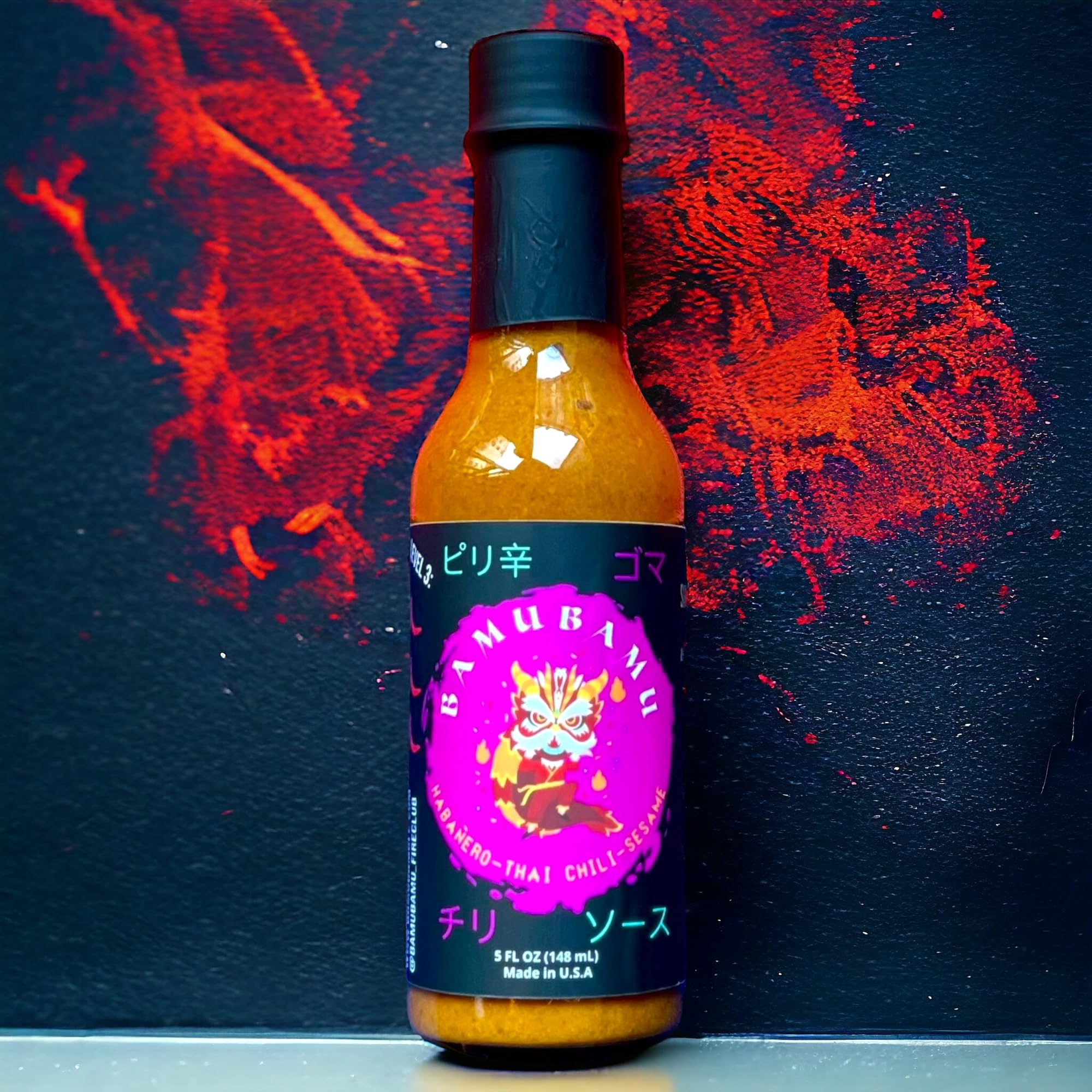 BamuBamu Signature Sauce Habanero - Thai Chili - Sesame