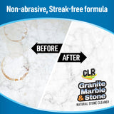 CLR Clean & Clear Stone, Granite, Marble, and Stone Cleaner, 12 Ounce Aerosol Spray Can (Packaging May Vary)