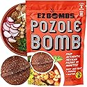 EZ Bombs Pozole Bomb Seasoning, Pack of 2 - Authentic Mexican Soup Mix for Traditional Pozole, Made with Real Chiles, Herbs & Spices for Quick
