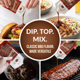 Protein Basics Protein-Packed Condiment Packets, Sweet & Smoky Barbecue Flavor, 16g Protein per Serving, Enhances Meals & Supports Nutrition