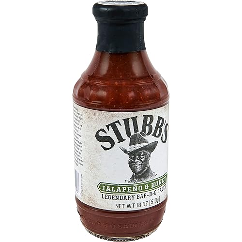 Stubb's Jalapeño & Honey BBQ Sauce, 18 oz
