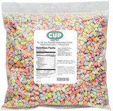 By The Cup Assorted Dehydrated Cereal Marshmallow Bits 1.5 Pound Bulk