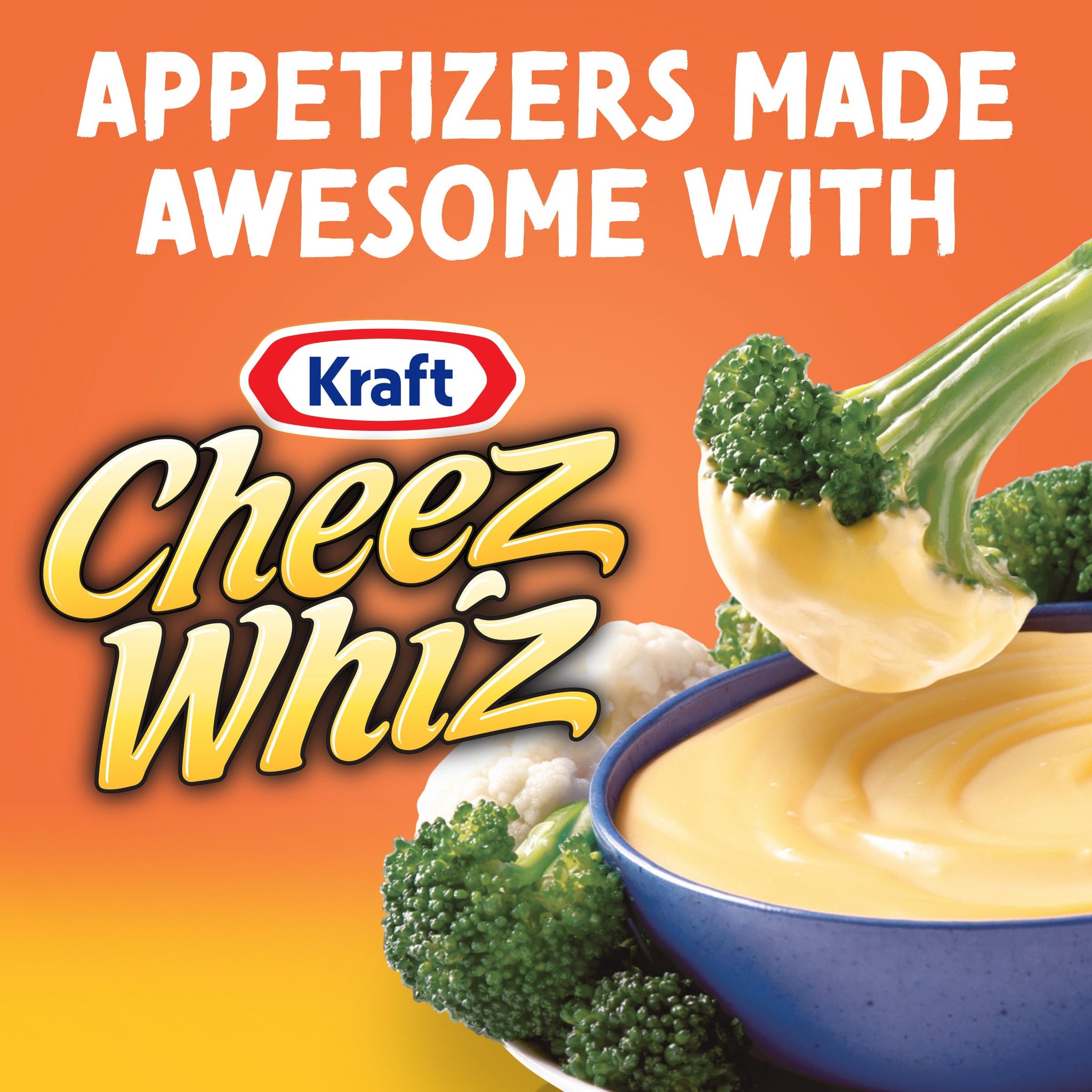 Cheez Whiz Cheese Dip, 1 Jar, Original Flavor, Easy Dip, 15 oz