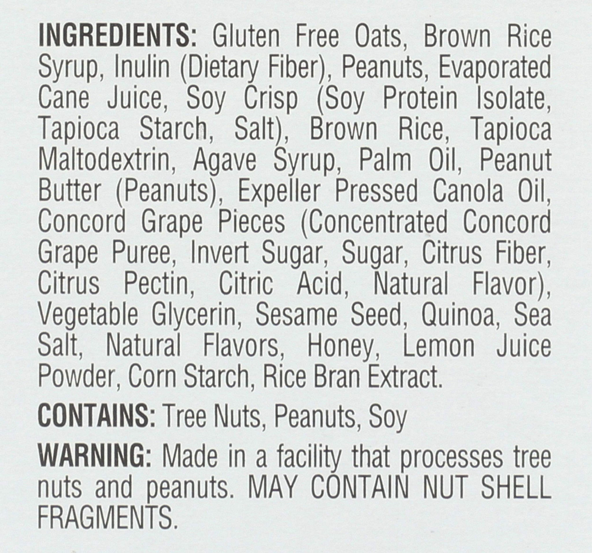 Bakery On Main, Bar Granola Peanut Butter Jelly, 1.2 Ounce, 5 Count