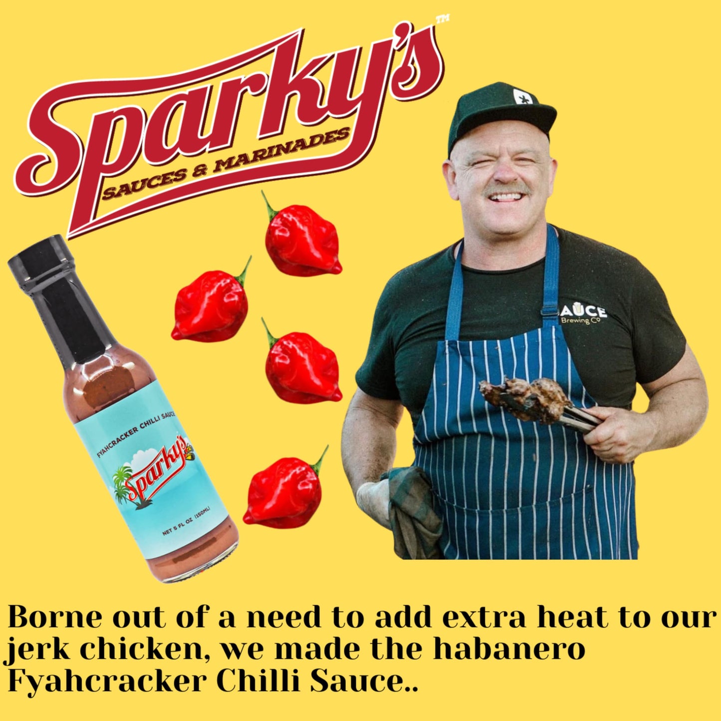 Habanero Hot Sauce for Spice Addicts with Sweet Jerk Caribbean Spices - Made in Australia - Gluten-Free, Vegan, Free from Artificial Flavors & Colors