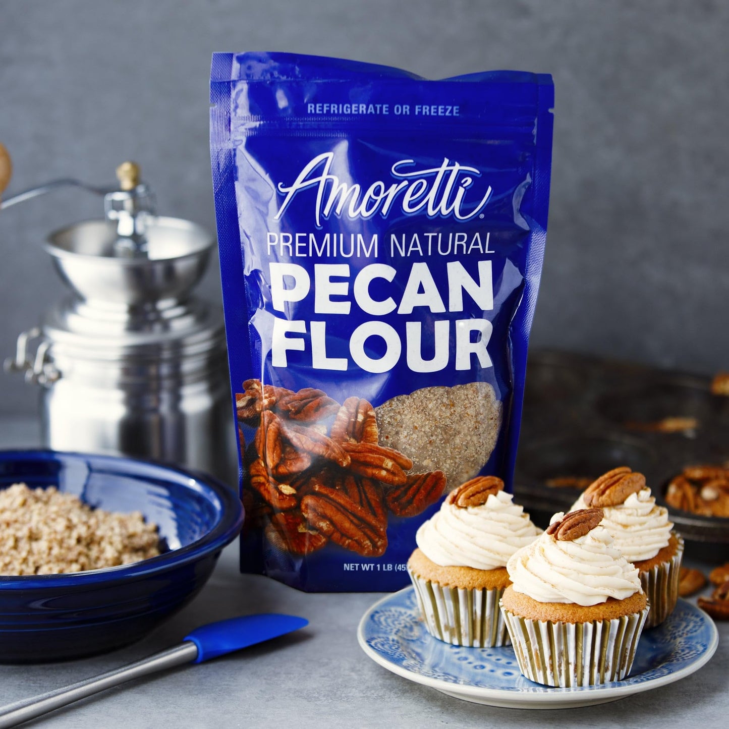 Amoretti - Natural Pecan Flour - 1 lb