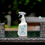 Juniper, Surface Cleaner With Bleach, All-Purpose Cleaner for Bathroom, Kitchen, Toilet, 25 Fl. Oz Trigger Spray Bottle, (Pack of 4), Total 100 Ounce