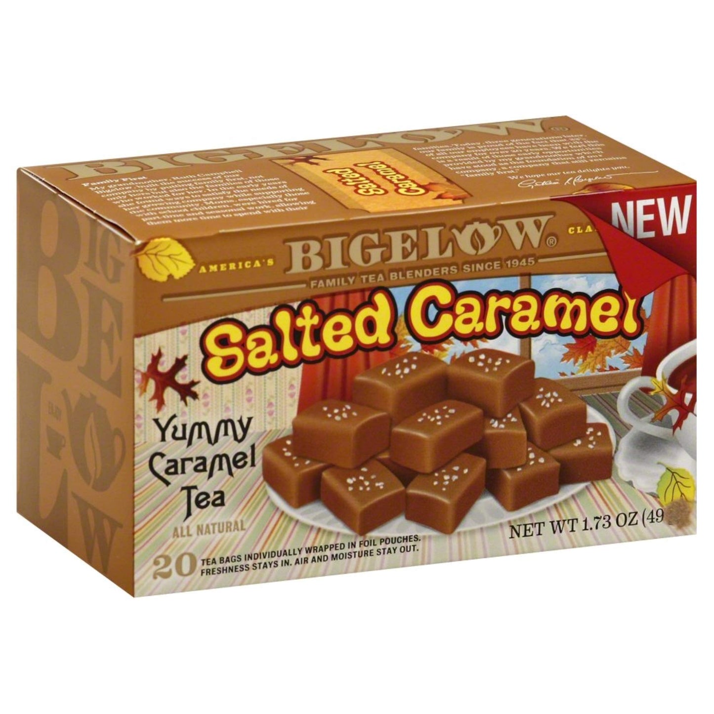 Bigelow Tea 1x Salted Caramel Tea, 20 tea bags, 1.73 oz