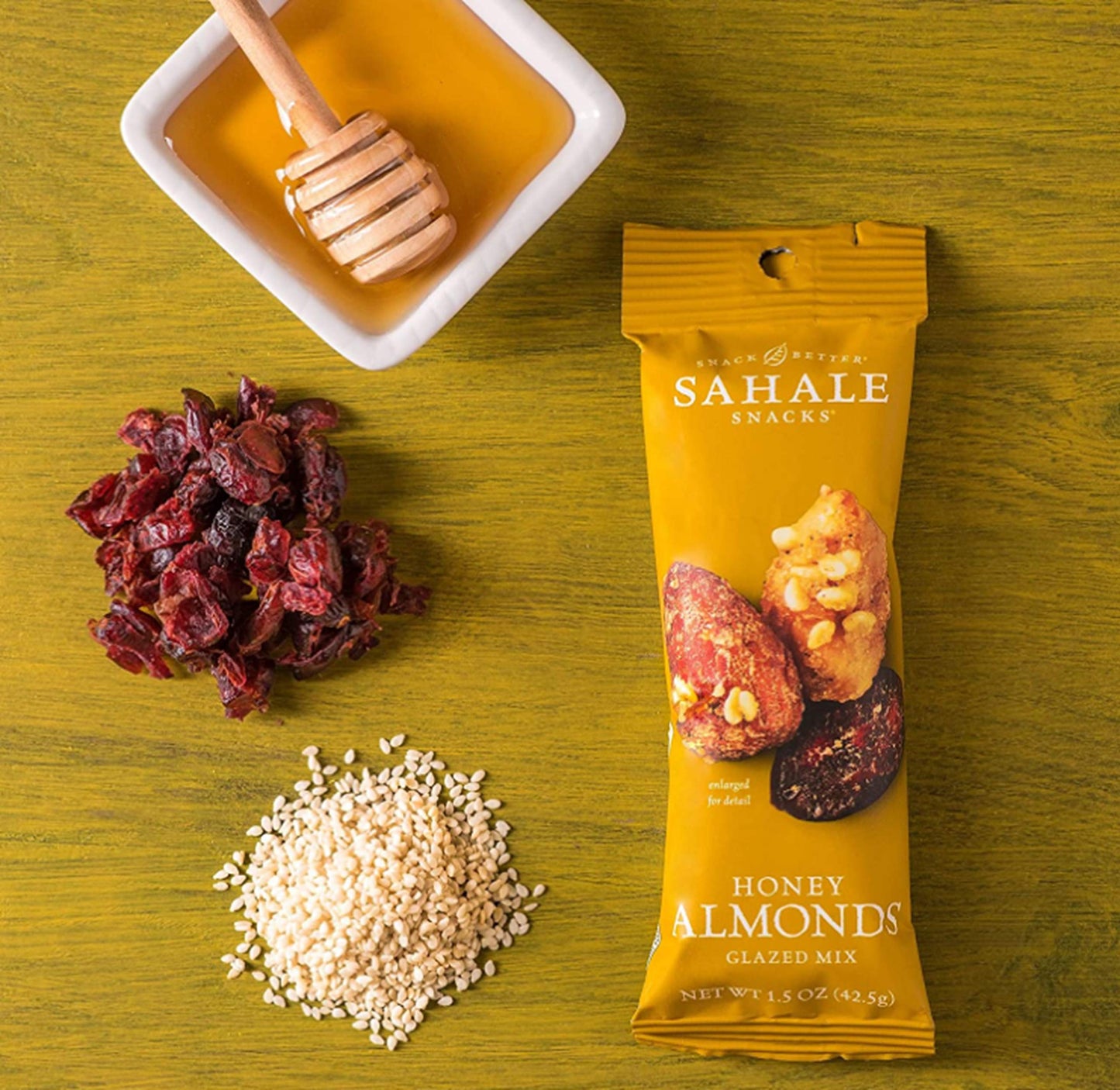 Sahale Snacks Honey Almonds Glazed Mix, 1.5 Ounces