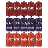 BEEQ- (Pack of) bubly Sparkling Water, Berry Bliss Sampler, 12 fl oz. Cans, Multi Flavor Soft Drink Bundle | Assortment Soda Refrigerator Restock Kit
