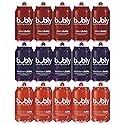 BEEQ- (Pack of) bubly Sparkling Water, Berry Bliss Sampler, 12 fl oz. Cans, Multi Flavor Soft Drink Bundle | Assortment Soda Refrigerator Restock Kit