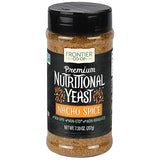 Frontier Co-op Nacho Spice Nutritional Yeast Blend with Vitamin B12, 7.30 oz - For Popcorn, Snacks, Pasta, and Soup