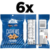 Nut Harvest Flavored Cashews, Doritos Cool Ranch, 3 oz Bags (6 Pack), 5g Protein Per Serving