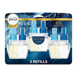 Febreze Plug In Air Freshener, Odor-Fighting Scented Oil Refill, Air Fresheners for Home and Bathroom and Kitchen, Long Lasting for Strong Odors