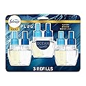 Febreze Plug In Air Freshener, Odor-Fighting Scented Oil Refill, Air Fresheners for Home and Bathroom and Kitchen, Long Lasting for Strong Odors