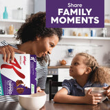 Special K Cold Breakfast Cereal, 11 Vitamins and Minerals, Family Size, Chocolatey Dipped Flakes with Almonds, 19.2oz Box (1 Box)