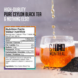 Citea Premium Orange Pekoe Loose Leaf Black Tea - Iced/Hot, 100g in Tin Cans