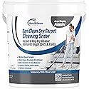 SaniClean Dry Carpet & Rug Cleaning Powder - Deep Cleans, Spill Cleanup, Spot & Stain Remover, Pet Mess | Brush In, Vacuum Out | For Large Areas Or