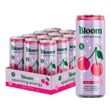Bloom Nutrition Sparkling Energy Drink - Natural Caffeine, Zero Sugar, 180mg Caffeine - Antioxidant-Rich with Green Coffee Bean, Green Tea Extract