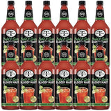 Mr & Mrs T Bold & Spicy Bloody Mary Mix, 1L Bottle, - Premium Cocktail Mixer for Spicy Bloody Marys, Ready to Use