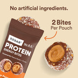 RXBAR Protein Energy Bites, Gluten Free Protein Balls, Dark Chocolate Peanut Butter, 21.1oz Box (24 Bites)