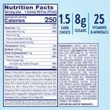 Glucerna Hunger Smart Meal Size Diabetes Care Shake, Classic Chocolate, Diabetic Meal Replacement to Support Blood Sugar Management, 23g Protein, 250