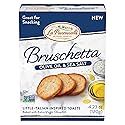 La Panzanella Olive Oil and Sea Salt Bruschetta Crackers - Italian-inspired Toasts, Made with Non-GMO Project Verified Ingredients, For Soups, Dips