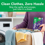 The Respect Co. Travel Laundry Detergent Sheets - Enzyme-Based Dissolvable Washing Machine Sheets - Phosphate & Plastic Free Laundry Detergent - Up