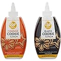 Wilton Black and Orange Cookie Icing Set, 2-Piece