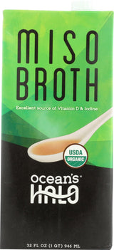Ocean's Halo, Organic and Vegan Miso Broth, 32 Fl Oz
