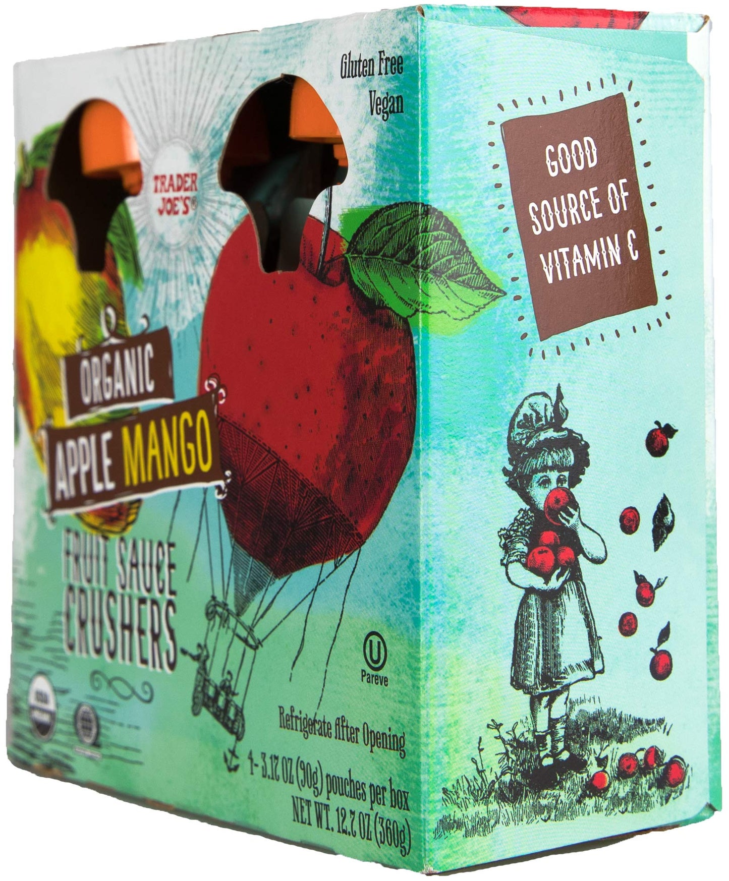 Trader Joe's Organic Apple Mango Fruit Sauce Crushers