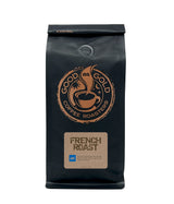 FRENCH ROAST Coffee Beans, DARK ROAST, 12 Oz Bag, Whole Bean - Good As Gold Coffee Roasters