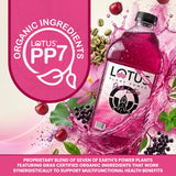 Skinny Pink Lotus Plant Power® Zero Sugar Energy Drink, PP7™ Formula