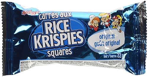 Kellogg's Rice Krispies Squares Bars, 22 g (0.77 oz), 54-pack