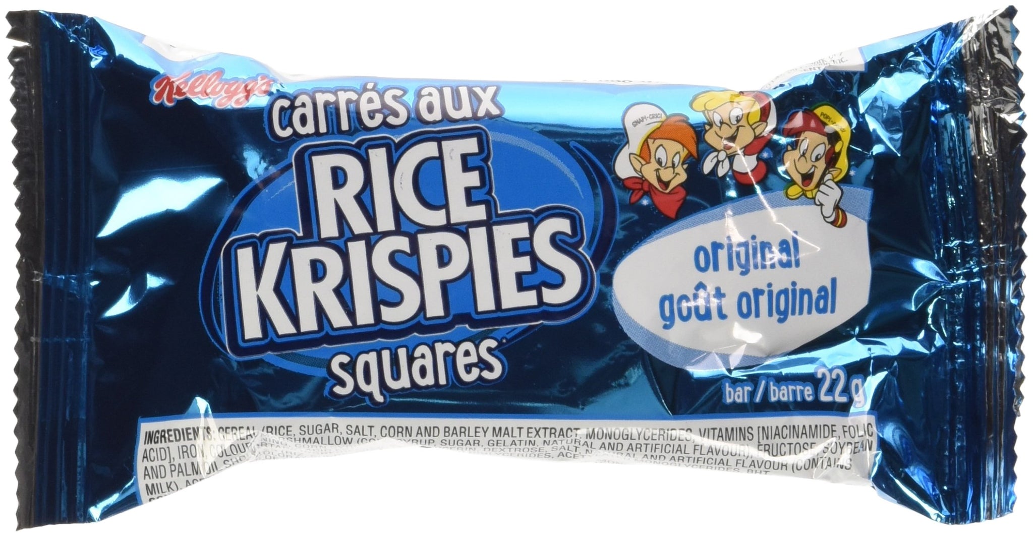 Kellogg's Rice Krispies Squares Bars, 22 g (0.77 oz), 54-pack