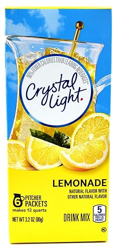 Crystal Light Lemonade Drink Mix, 12-Quart Box (Pack of 18)