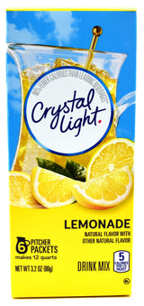 Crystal Light Lemonade Drink Mix, 12-Quart Box (Pack of 18)