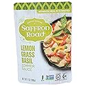 Saffron Road Lemongrass Basil Simmer Sauce, 7oz - Non-GMO, Gluten Free, Halal, Kosher