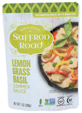 Saffron Road Lemongrass Basil Simmer Sauce, 7oz - Non-GMO, Gluten Free, Halal, Kosher