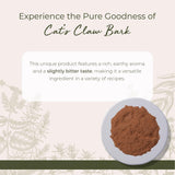 Starwest Botanicals Cat's Claw Bark Powder Wildcrafted - Dried Cat's Claw Herb for Tea, Herbal Blends, Smoothies, & Baking, Certified Kosher - Bulk 1