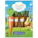 Lindt Chocolate Carrots, Solid Milk Chocolate Easter Candy Blended with Hazelnut, 1.9 Oz Box