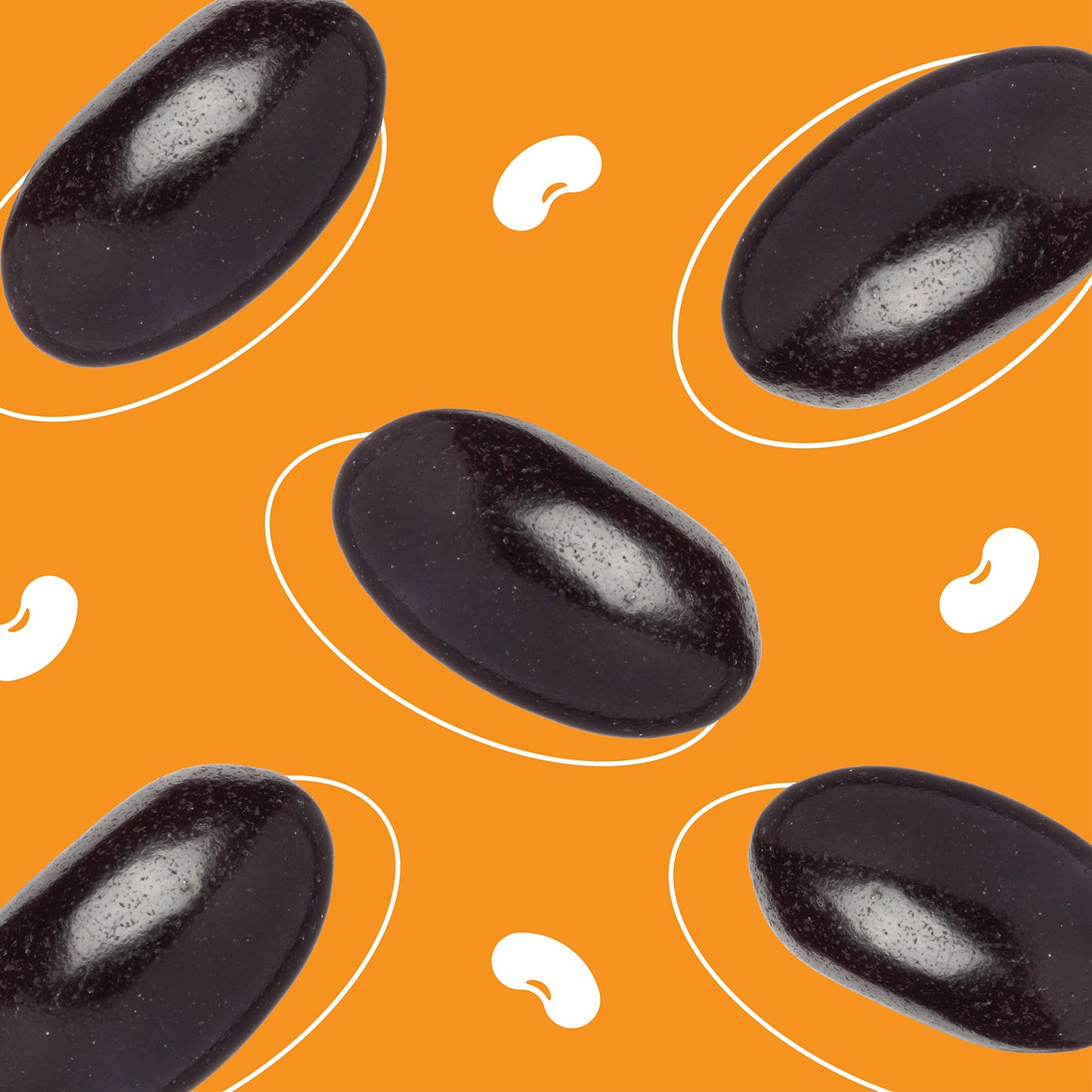 Black Licorice Jelly Beans - 2 Pound Bulk Pack - Old Fashioned Candy - Bulk Jelly Beans for Candy Buffets, Gift Baskets, and Snacking - Nostalgic
