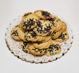 Chocolate Sprinkle Swirl Italian Cookies (2 lbs)