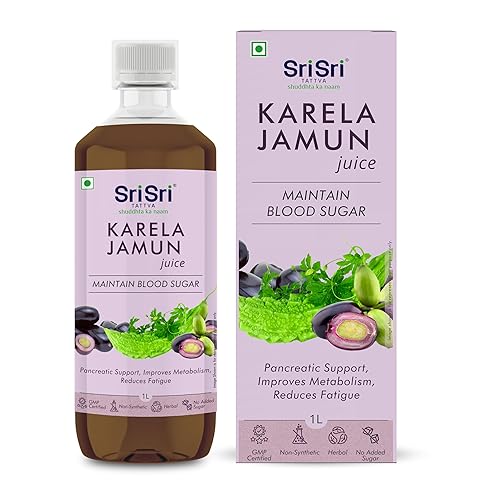 Sri Sri Tattva Karela Jamun Juice -1000 ml Liquid