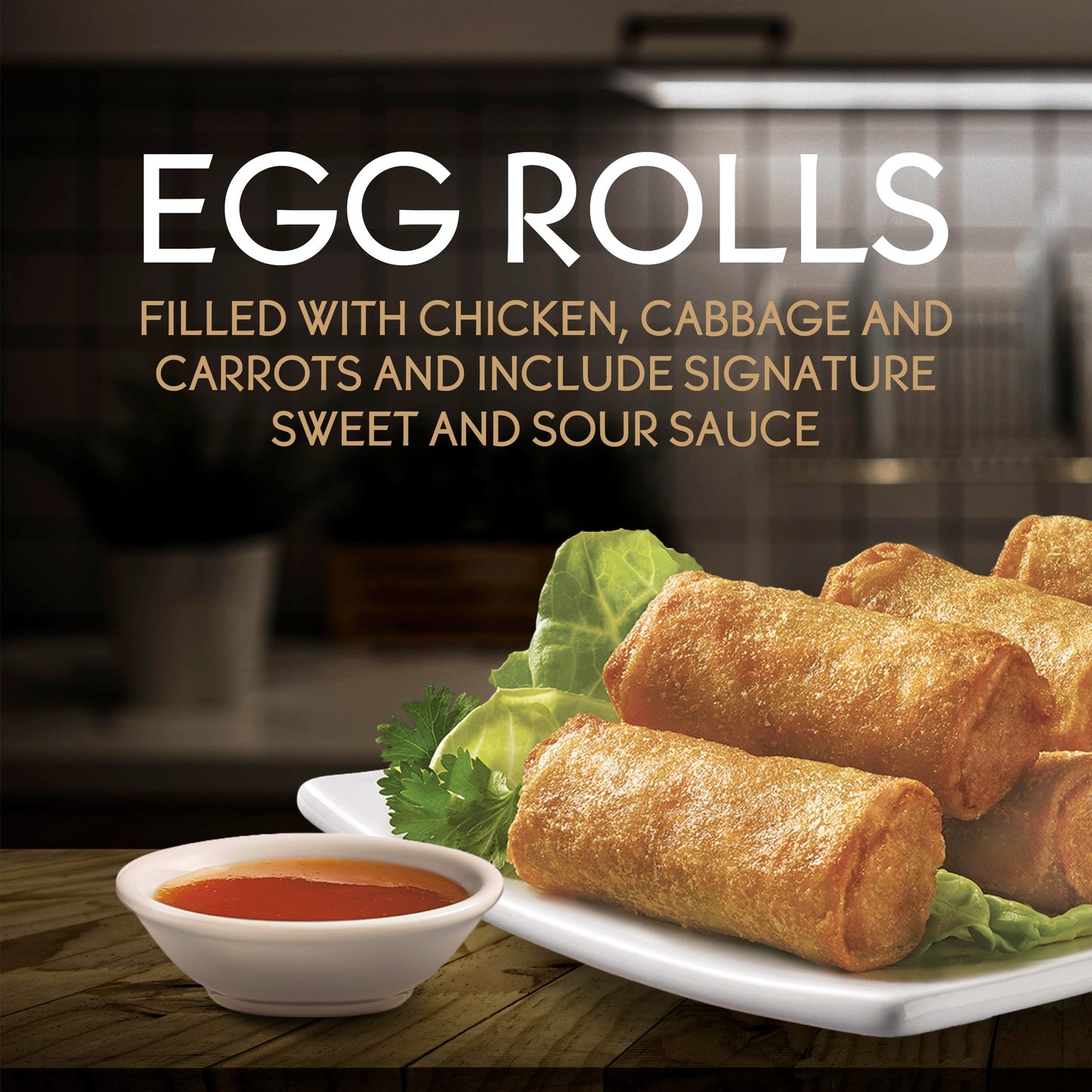 P.F. Chang’s Home Menu Chicken Egg Rolls, Frozen Appetizer, 8.8 OZ