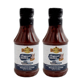 Fat Boy Hickman's BBQ Haugwaush Sauce PACK OF 2 - Perfect for Beef, Pork, Chicken, Pulled Pork and Ribs - Clean Ingredients, Gluten Free, No MSG & No