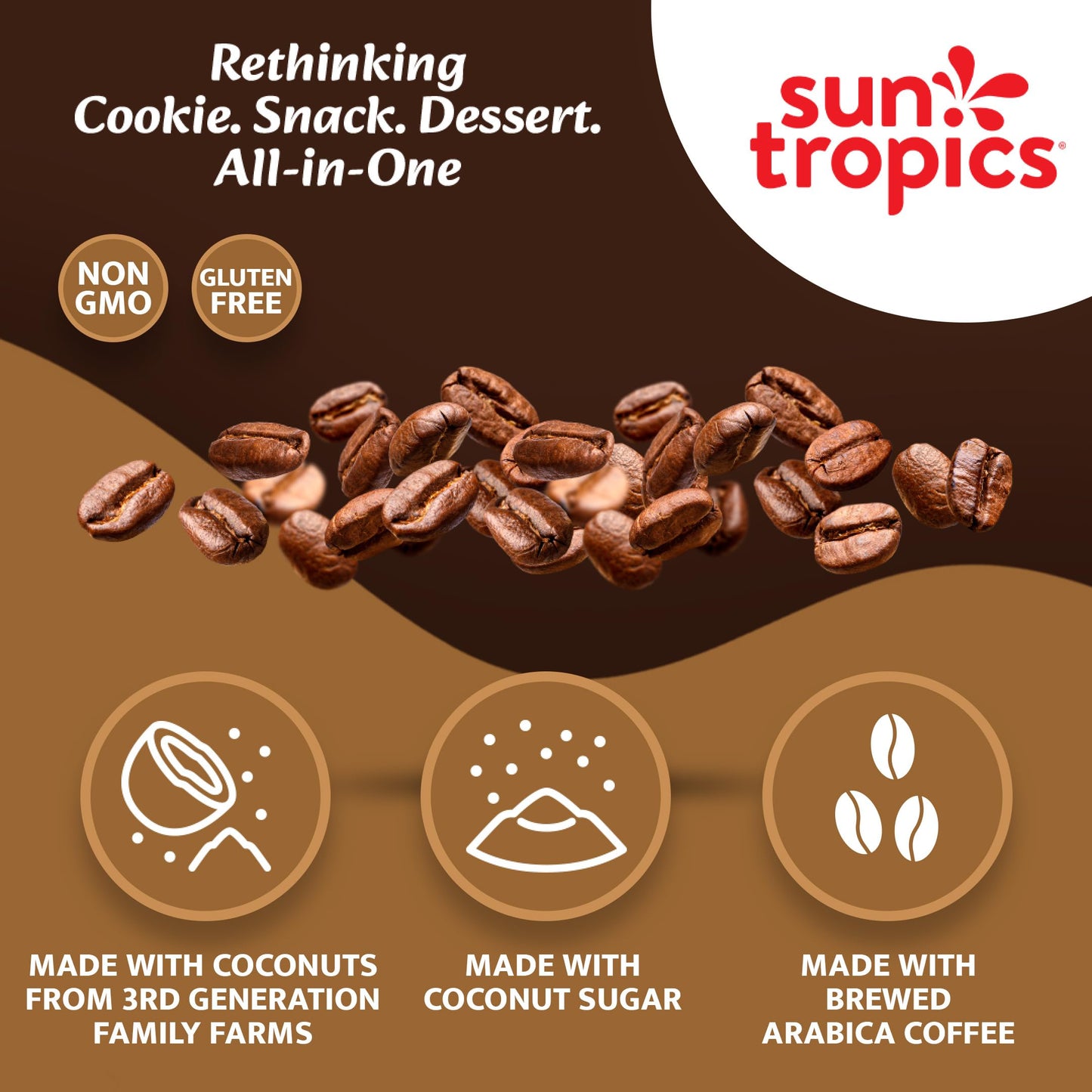 Sun Tropics CocoRolls Espresso