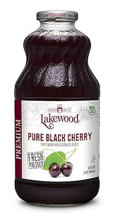 Lakewood Premium Pure Black Cherry, Fresh Pressed, 192 Fl Oz, Pack of 6