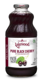 Lakewood Premium Pure Black Cherry, Fresh Pressed, 192 Fl Oz, Pack of 6